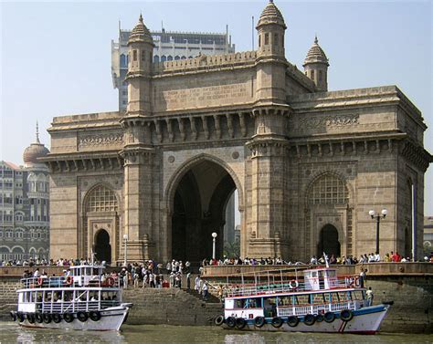 The Gateway Of India Building An Historical British Monument In Mumbai