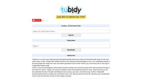 Tubidy indexes videos from internet and transcodes them to be played on your mobile phone. Tubidy Mobile Search / Tubidy Download Music Video Search ...