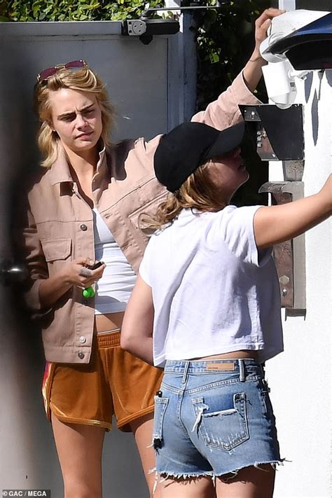 Cara Delevingne And Ashley Benson Are Seen With A £360 Leather Sex