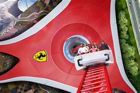 Ferrari World Abu Dhabi Try The Worlds Fastest Roller Coaster And The Worlds Highest Roller