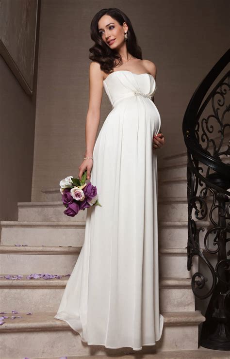 Annabella Maternity Wedding Gown Ivory Maternity Wedding Dresses Evening Wear And Party