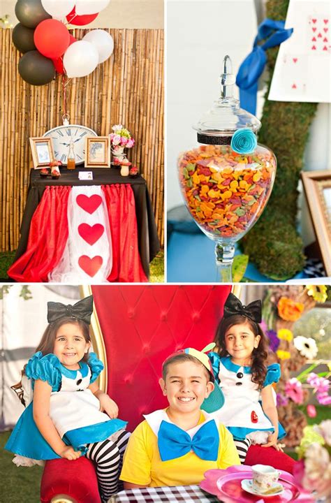 Magical And Artistic Alice In Wonderland Birthday Party Hostess With