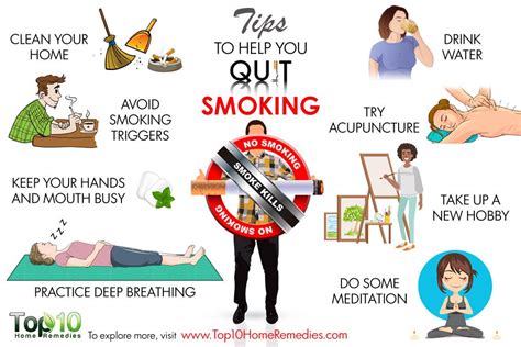 10 Tips To Help You Quit Smoking Top 10 Home Remedies