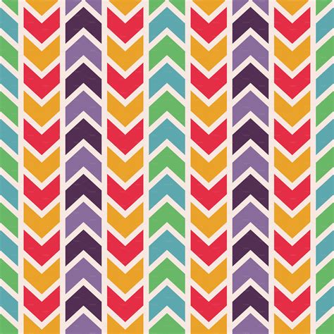 4 Chevron Seamless Patterns ~ Patterns On Creative Market