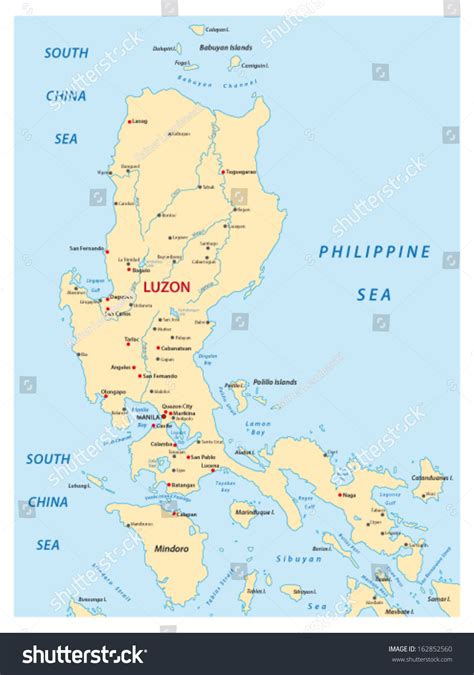 Luzon World Map