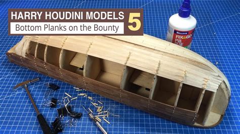Bounty By Constructo Part 5 Planking Lower Hull Youtube