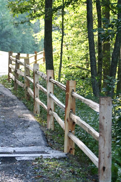 Cleaning and sealing your split rail fence with stain use cardboard or plastic drop cloths to protect areas around the base of the posts from overspray. Gary Anderson's new split rail fence down the Junaluska ...
