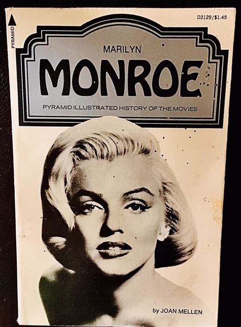 Marilyn Monroe By Joan Mellen Ebay