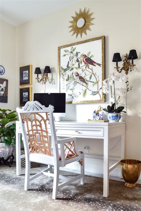 Home Office Makeover Parisian Style On A Budget Monica Wants It