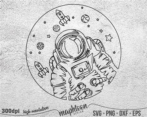 Astronaut Svg Astronaut Boy Svg Space Boy Svg Family | Etsy Engraving