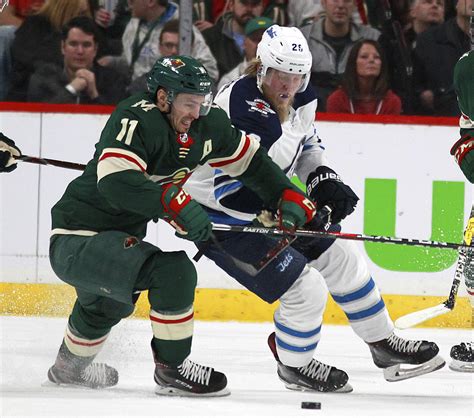 Fighting through the injury bug. Wild lose Zach Parise for multiple weeks to broken sternum ...