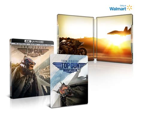 Buy Top Gun Maverick Steelbook With Interchangeable Cover Art 4k