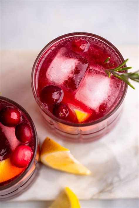 Cranberry Gin Cocktail Dietitian Debbie Dishes Keto Diet