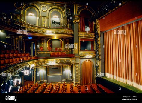 Auditorium Aldwych Theatre London Stock Photo 4146365 Alamy