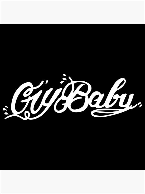Lil Peep Crybaby Script Tattoo Canvas Print For Sale By Ediit Redbubble