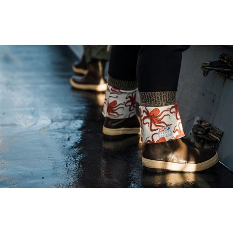 Xtratuf salmon sisters octopus ankle deck boot women's shoes white. XtraTuf Women's 15" Legacy Boots w/ Salmon Sisters Octopus ...