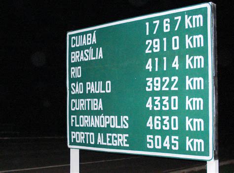 Driving Along Brazils Highway Br 163 Wwf
