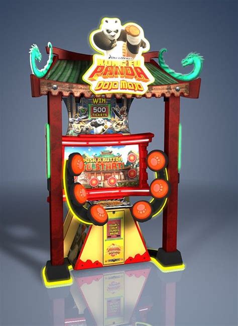 Kung Fu Panda Arcade Ticket Game Mandp Amusement