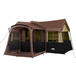 With a center height of 7'2 is perfect for family and friends camping trips. Family Cabin with Screen Porch Tent, 15ft x 16ft at ...