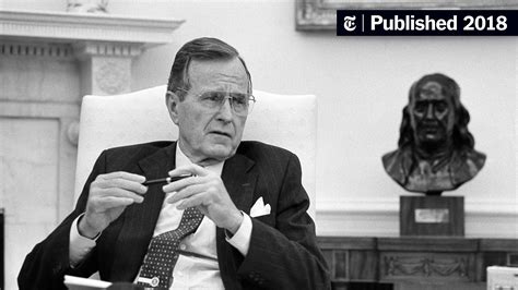 Opinion George Hw Bush Public Servant The New York Times