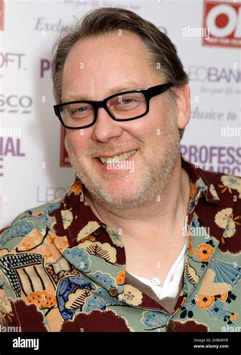 Vic Reeves Attends The Launch Of Leo Bancrofts Exclusive Hair Product Range For Tesco Held At