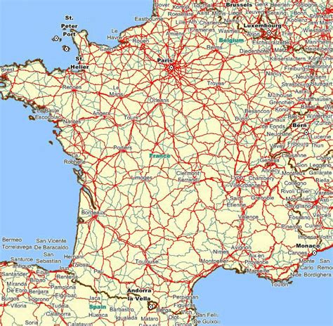 Carreteras De Francia Turismo Por Francia