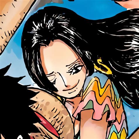 Gntkreed Luffy And Hancock Manga Anime One Piece Kawaii Anime