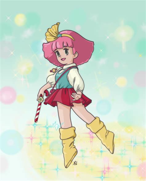 just wanted to share this minky momo fanart for other classic magical girl fans r magicalgirls
