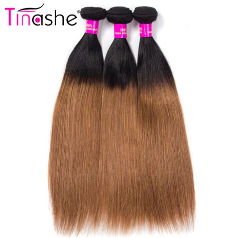 Tinashe Hair B Colored Ombre Bundles Brazilian Hair Weave Bundles