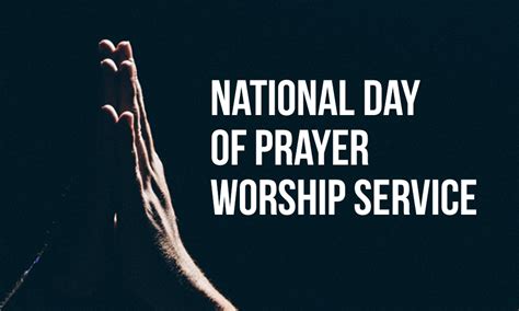 National Day Of Prayer Worship Service Lutheran Church Of The Cross