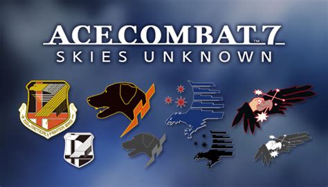 Ace Combat™ 7 Skies Unknown 8 Popular Squadron Emblems On Steam