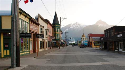 Street View Of Downtown Skagway Alaska National Parks Usa Places To Visit Park Service