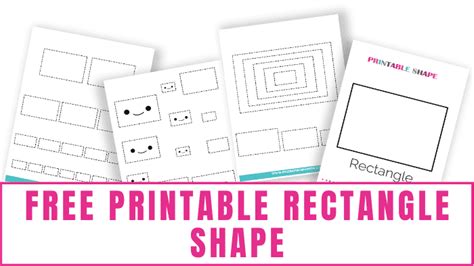 Rectangle Template Printable