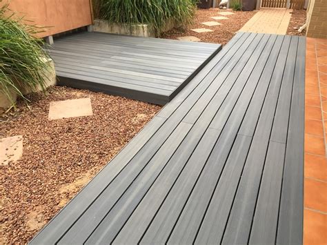 Nexgen Composite Decking Grey Birch Modern Deck Perth By Nexgen