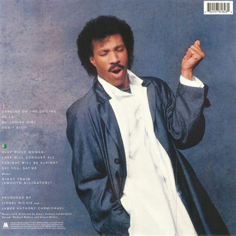 Something is going on that's not quite clear somebody turn on the light we're gonna have a. Lionel RICHIE Dancing On The Ceiling (reissue) vinyl at ...