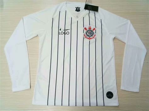 2019/20 Men Corinthian home white Fan version Soccer jersey Ropa de futbol | Soccer jersey ...