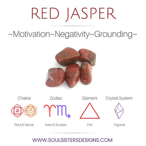 Red Jasper Metaphysical Properties Soul Sisters Designs