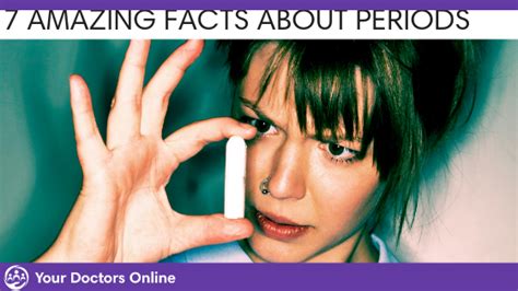 7 Amazing Facts About Periods