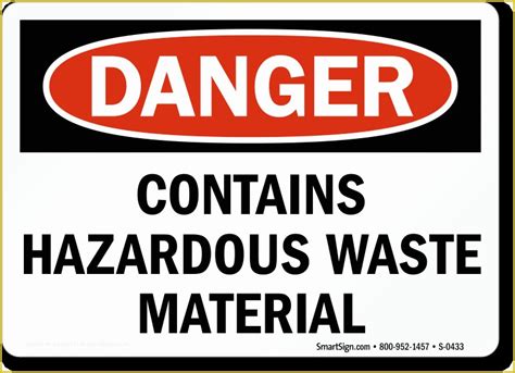 Free Hazardous Waste Label Template Printable Templates