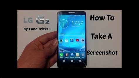 Command+shift+3 captures the entire screen and saves it to a file on your desktop. LG G2 Tips and Tricks : How to take a screenshot IN TWO ...