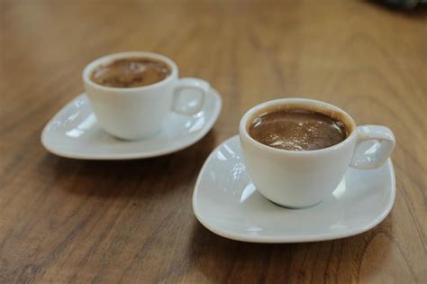 Premium Photo Cup Of Turkish Coffee On Table