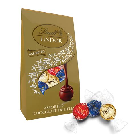 Lindt Lindor Assorted Chocolate Candy Truffles 51 Oz Bag Walmart