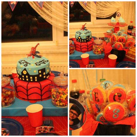 Spiderman Birthday Party Ideas Photo 6 Of 10 Catch My Party