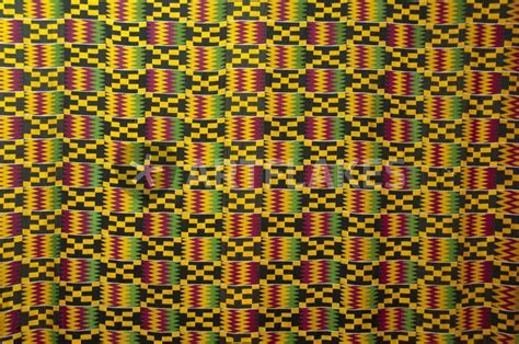 Colorful Traditional West African Textiles Picture Art Prints And