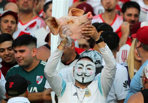 A river plate fan's devout commitment to his club has hilariously backfired after he inked a qr code tattoo to a video showing their win over rivals boca juniors. Argentina soccer fans riot, chanting 'kill the Jews to ...