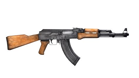 Akm Kalash Russian Assault Rifle Png