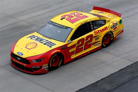 Prior to the start of the race, no cars dropped to the rear of the field. 2019 #22 Team Penske paint schemes - Jayski's NASCAR Silly ...