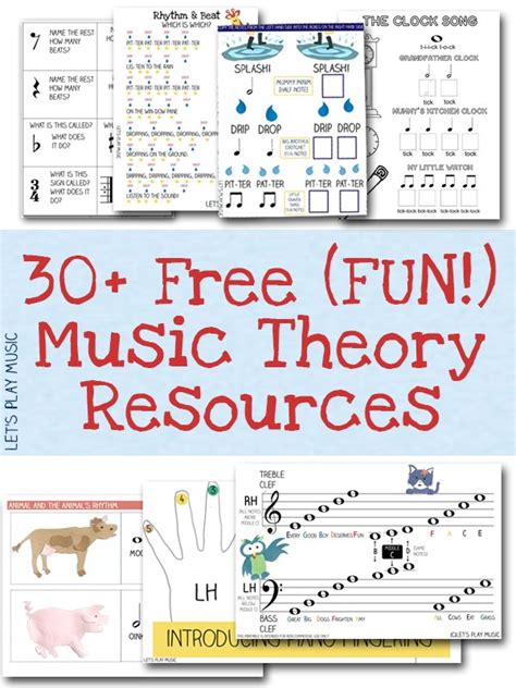 Music Theory Worksheets And Rhythm Games Lets Play Music