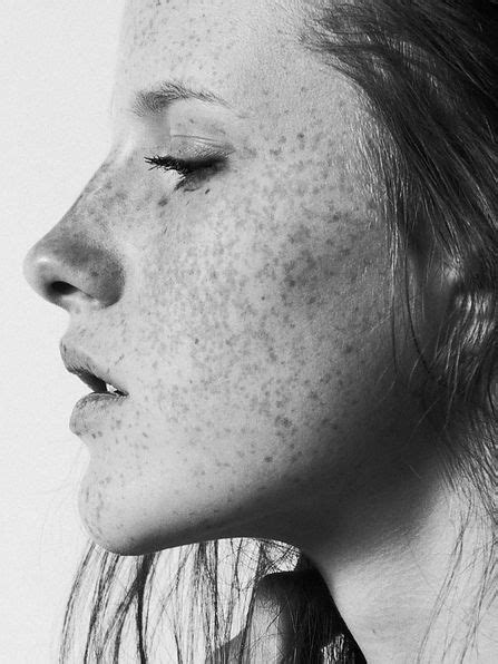 beautiful freckled profile luvtolook virtual styling