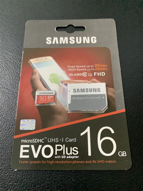 Tersedia dengan kapasitas yang bagus yaitu 32 gb dan 16 gb, dengan harga murah dan transaksi aman tak hanya jual memory card untuk handphone saja. Jual Samsung MicroSD 16GB EVO PLUS 95MBs Micro SD Card ...